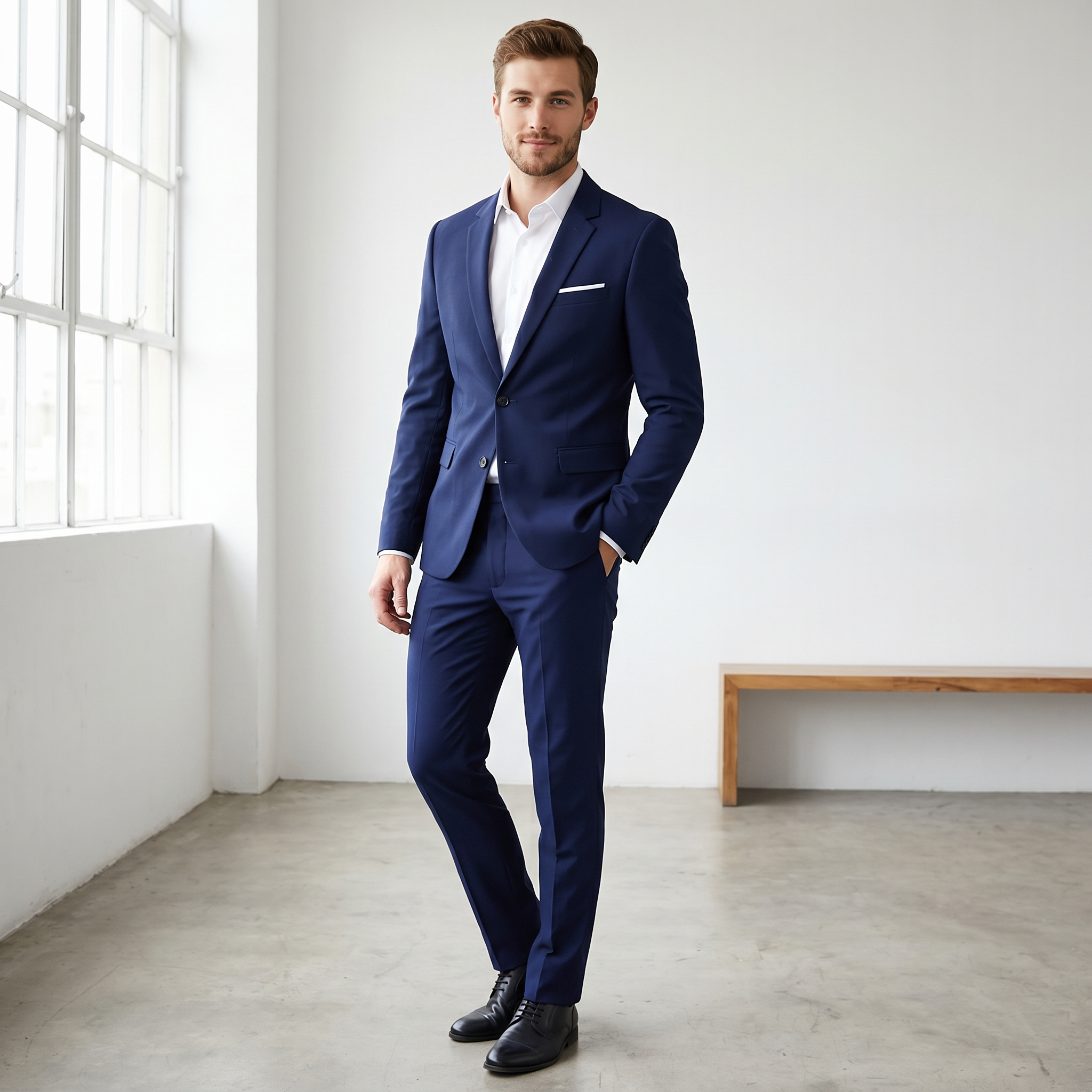 Briggs - Elegancki formalny garnitur