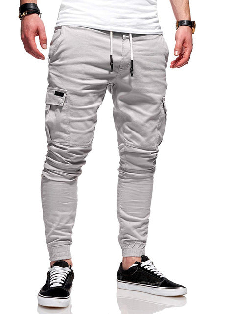 James - Spodnie Cargo z Kieszeniami