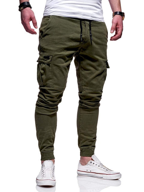 James - Spodnie Cargo z Kieszeniami
