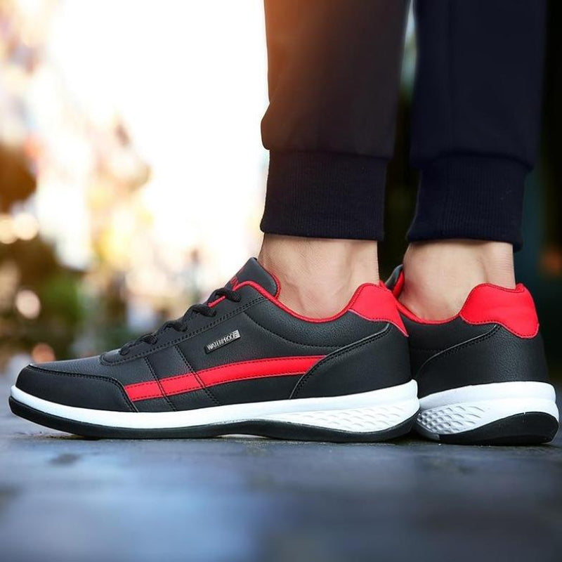 Matthew - Sneakersy z kontrastowym wzorem