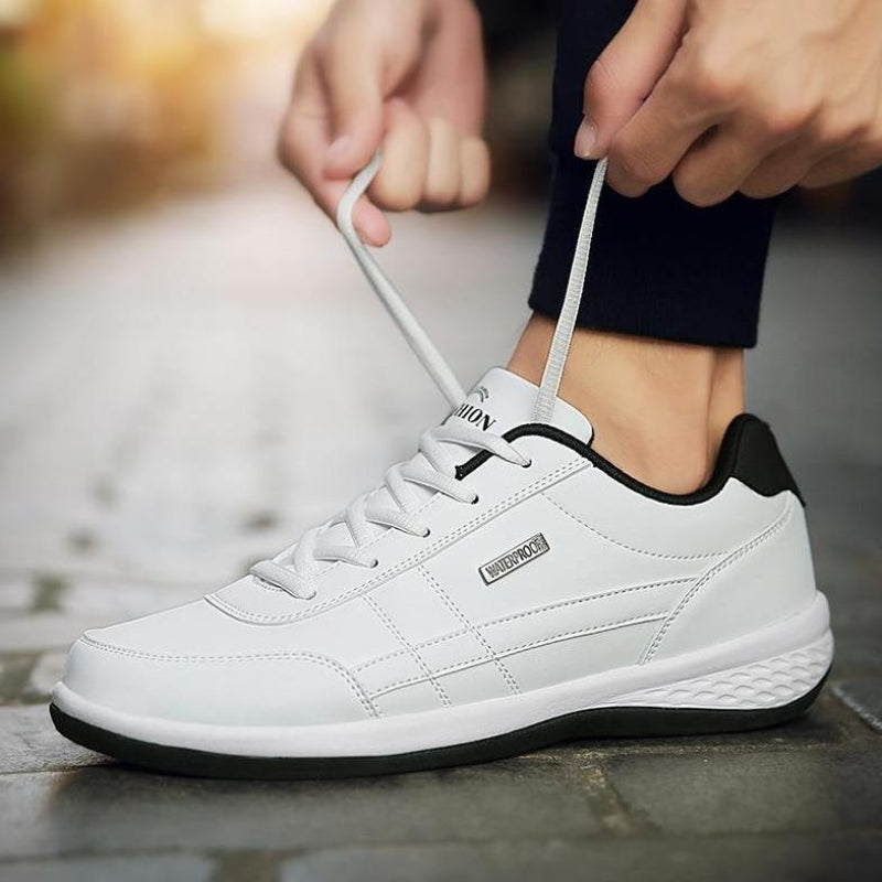 Matthew - Sneakersy z kontrastowym wzorem