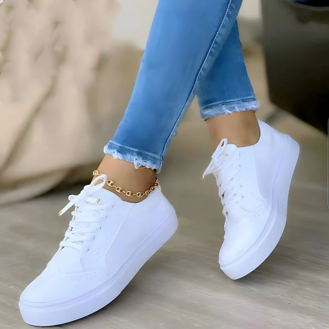 Selina – Elegancki sneaker ze wsparciem